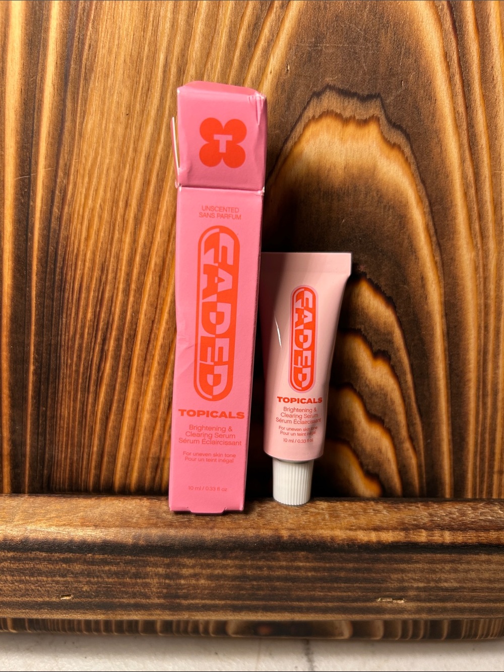 Faded Topicals Brightening & Clearing Serum — Pink